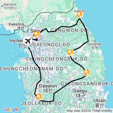grand tour de corée
