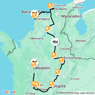 voyage colombie