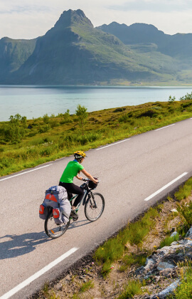 Vélo en Norvège