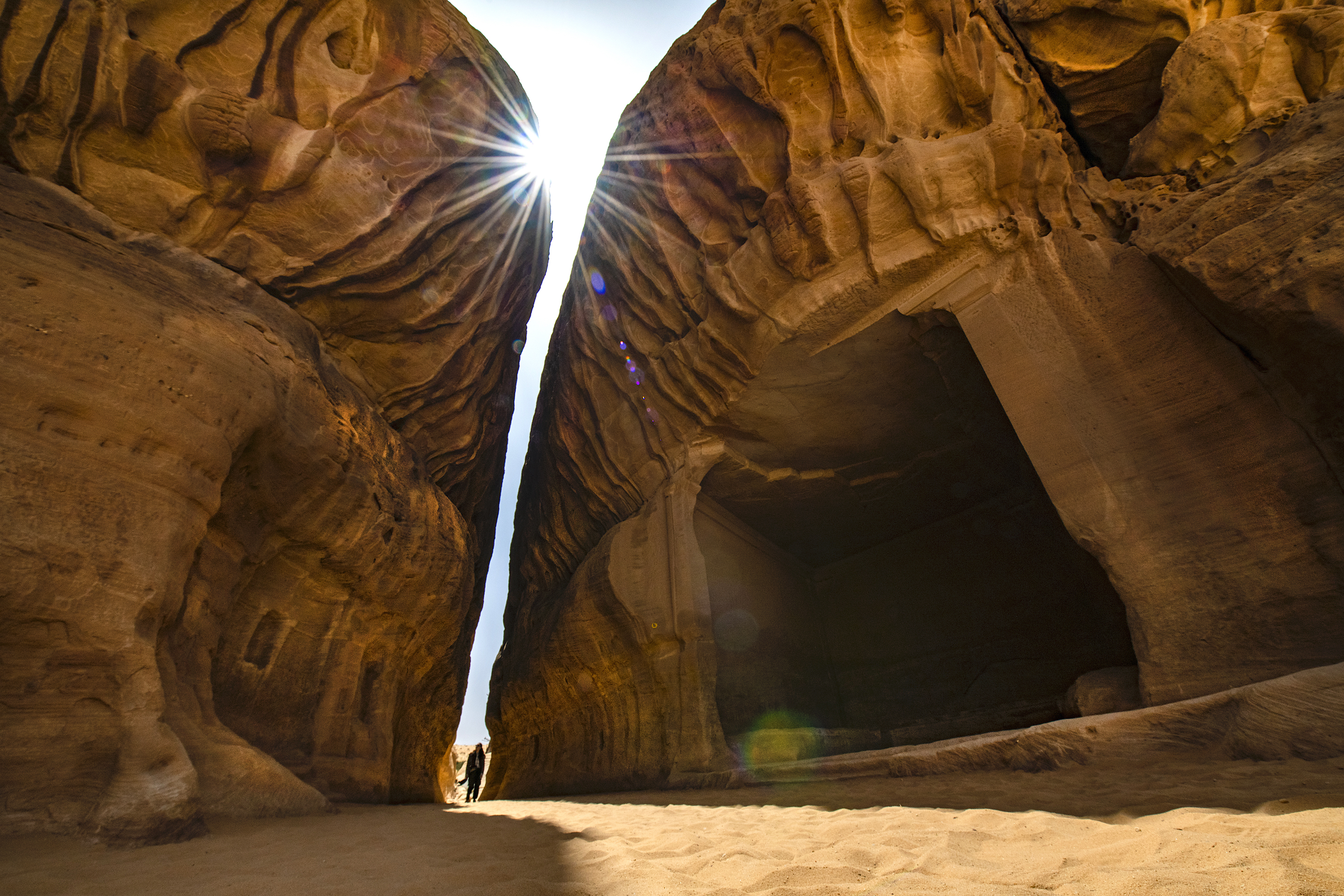 Arabie Saoudite Al-Ula habitat troglodytique