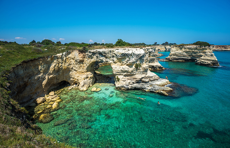 Plage Salento Pouilles