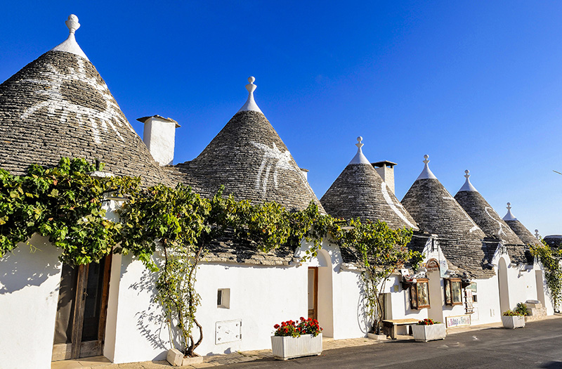 Trullis Alberobello Pouilles
