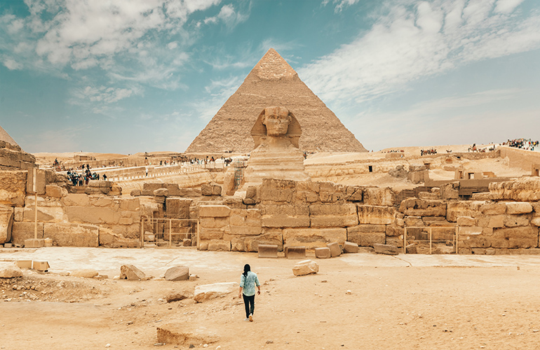 Pyramides de Gizeh - Egypte