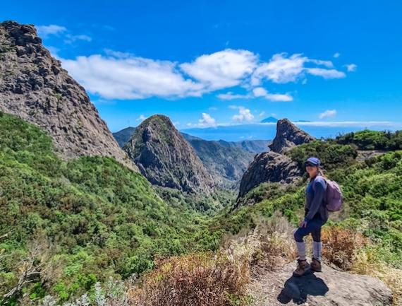 Randonneuse La Gomera Canaries