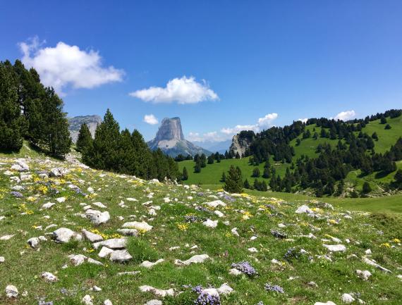 Vercors Mont Aiguille