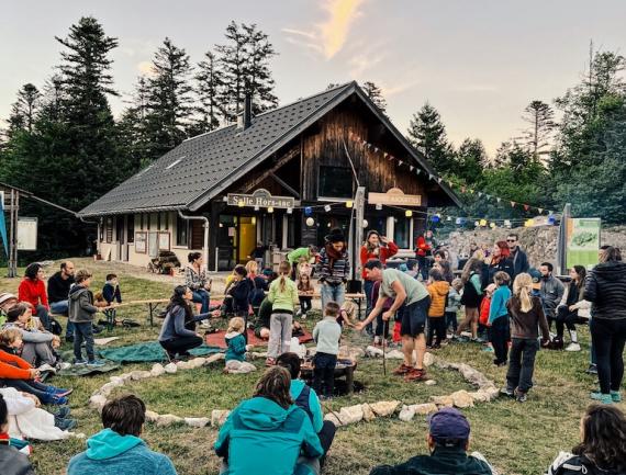 festival des petits baroudeurs dans les Bauges