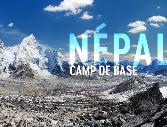 Camp de base Népal