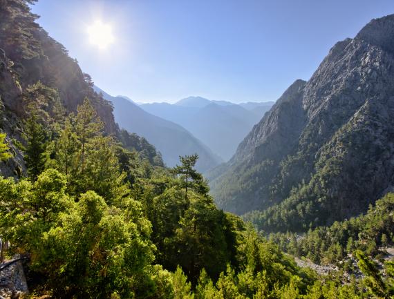 Gorges de Samaria, Crète, Grèce.