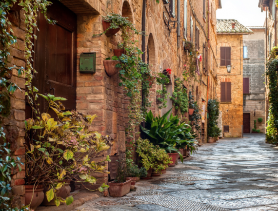 Pienza, Italie