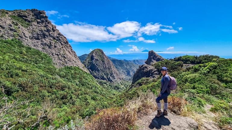 Randonneuse La Gomera Canaries