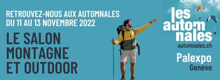 Affiche du Salon montagne et Outdoor à Genève