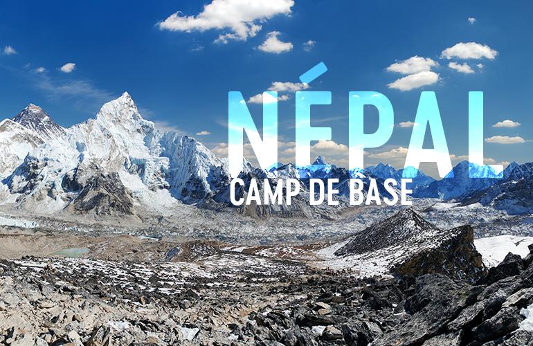 Camp de base Népal