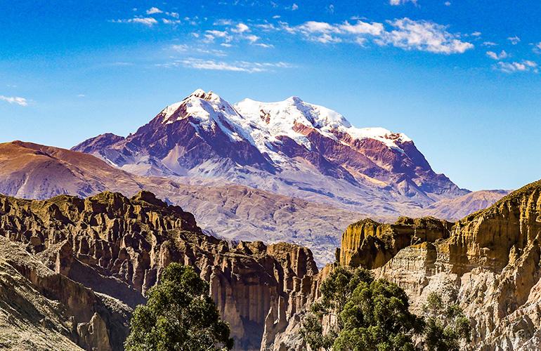 Montagne Illimani, La Paz, Bolivie