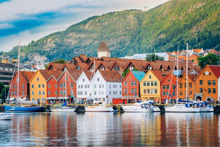 bergen norvège été