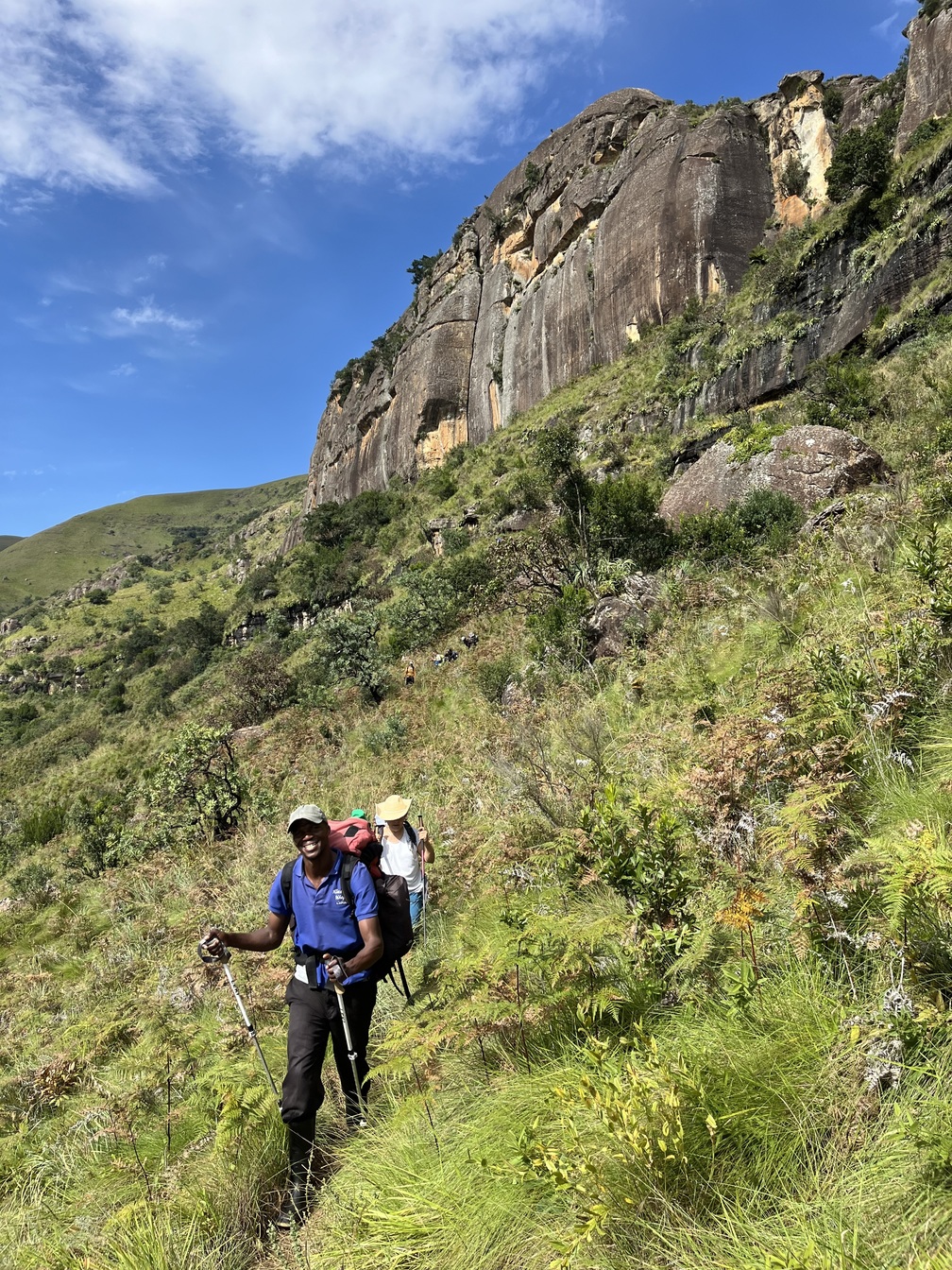 Trekking drakensberg Trek des monts du Dragon au bush africain