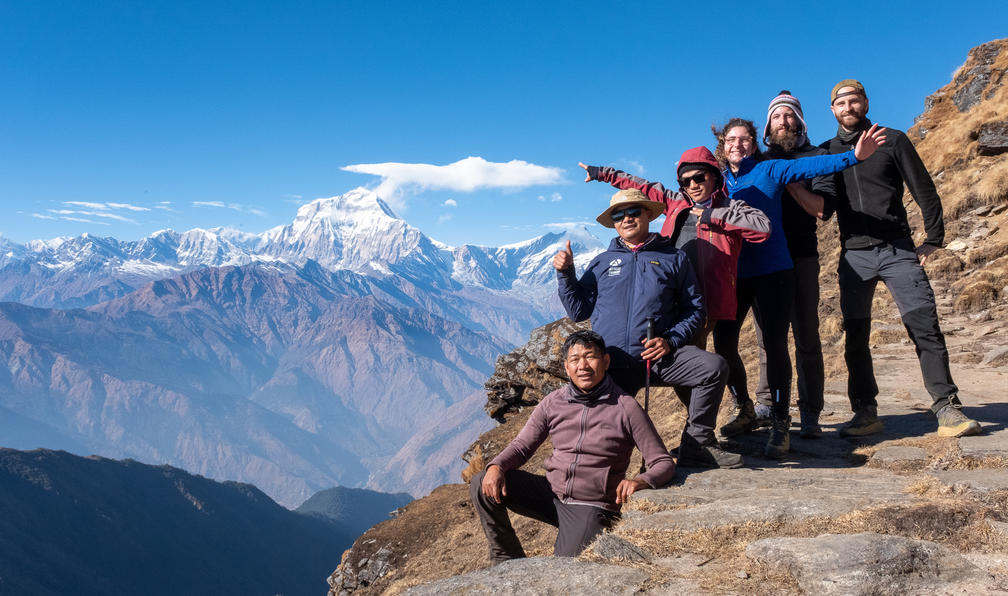 © Matthieu H. - Kopra Ridge : balcon des Annapurnas et Dhaulagiris - 11